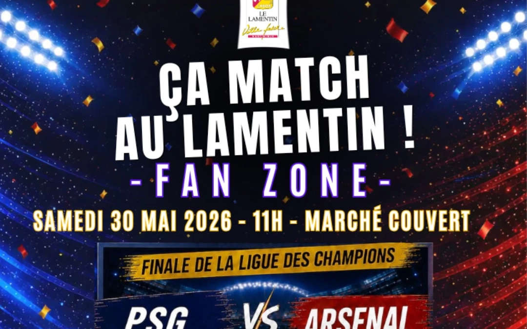 PSG-ARSENAL : ÇA MATCH AU LAMENTIN le 30 mai !