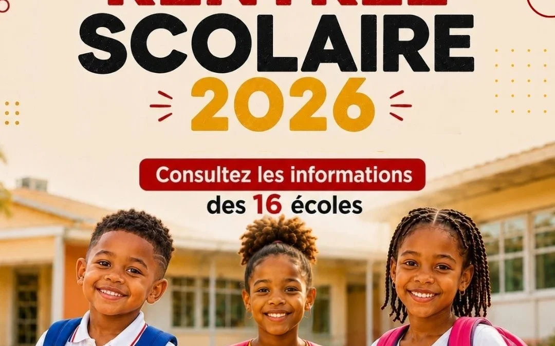 Calendrier de rentrée scolaire 2026